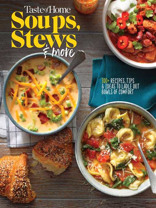 Title details for Taste of Home Soups, Stews and More by Taste of Home - Wait list